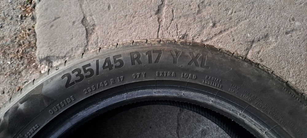 2x Continental 235/45/17 94Y XL PremiumContact 6 opony letnie