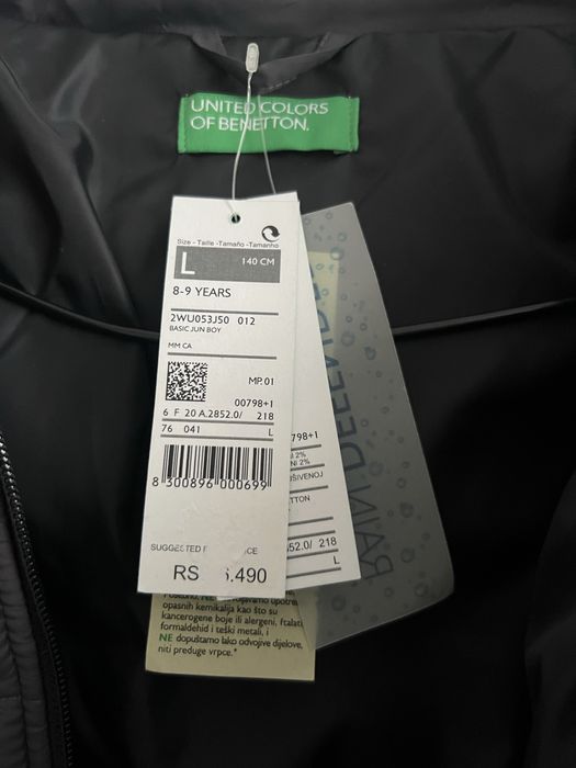 Нова куртка Benetton