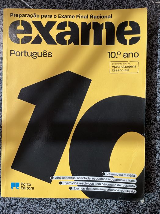 Conjunto de livros de preparação para os exames (secundário)