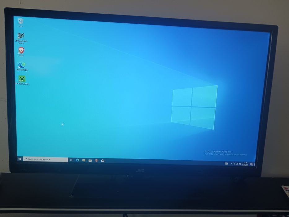 Tv jvc 24cale HD z funkcją monitora VGA hdmi