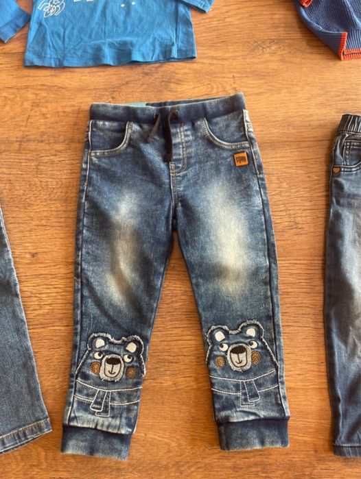 zestaw ubranek dla chłopca 86-98