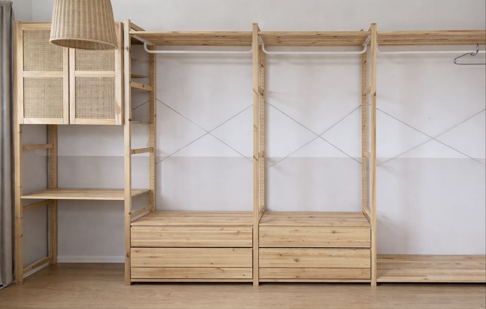 Regał Ikea IVAR - duży komplet, stan IDEALNY