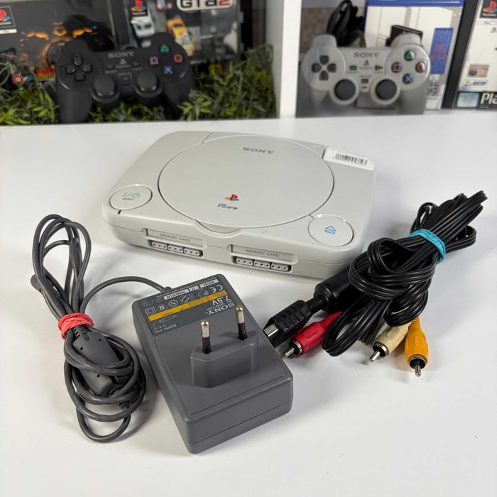 Консоль Sony PlayStation 1 Slim Chip Б/У приставка Плейстейшен Слім з Чіпом Асортимент консолей PS