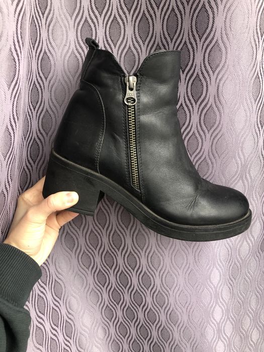 Ботинки осінь зима шкіряні Respect