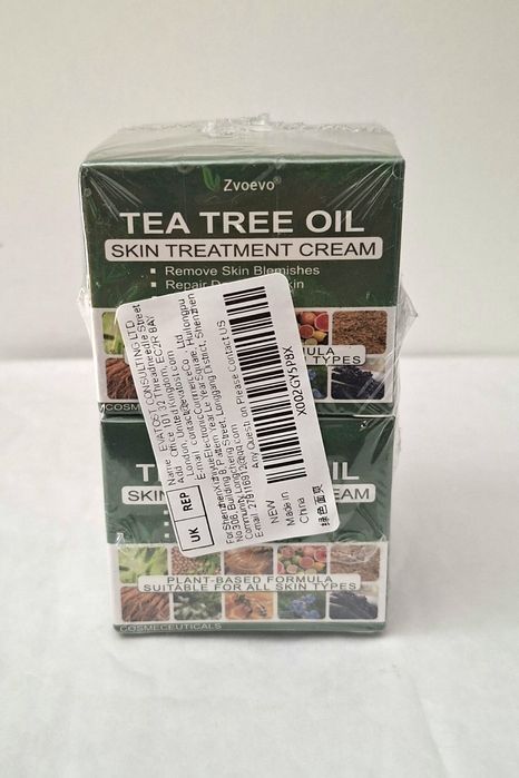 Pack 2 Cremes Tea Tree Oil (Melaleuca) - Acne e Imperfeições - NOVO