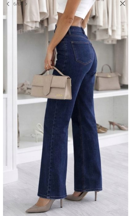 Spodnie szwedy wide leg