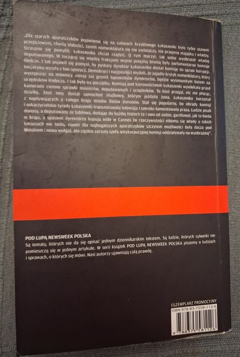 Łukaszenko. Dyktator w Kołchozie Białoruś.