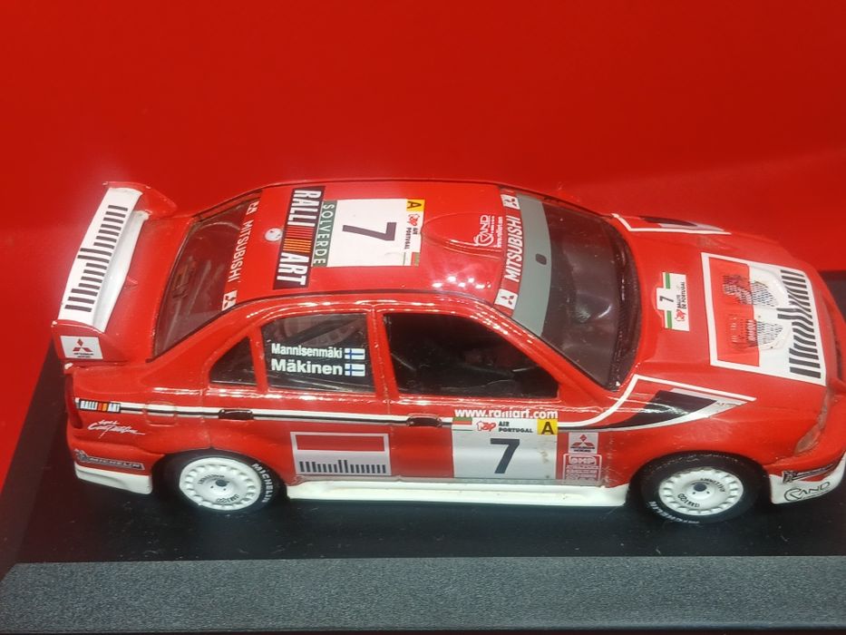 Miniatura 1:43 Mitsubishi Lancer/T. Makinen/Rally   Portugal  2001
