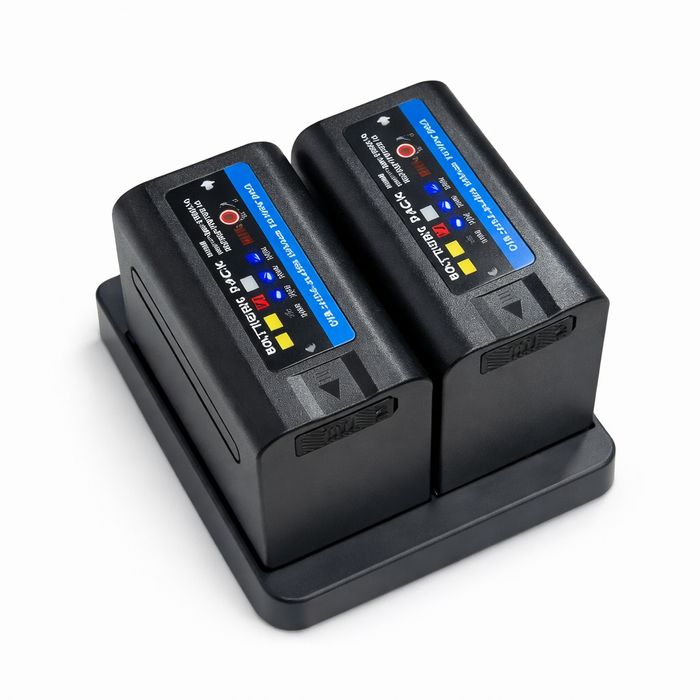 Комплект NP-F → V-Mount + 2шт  батареї NP-F980