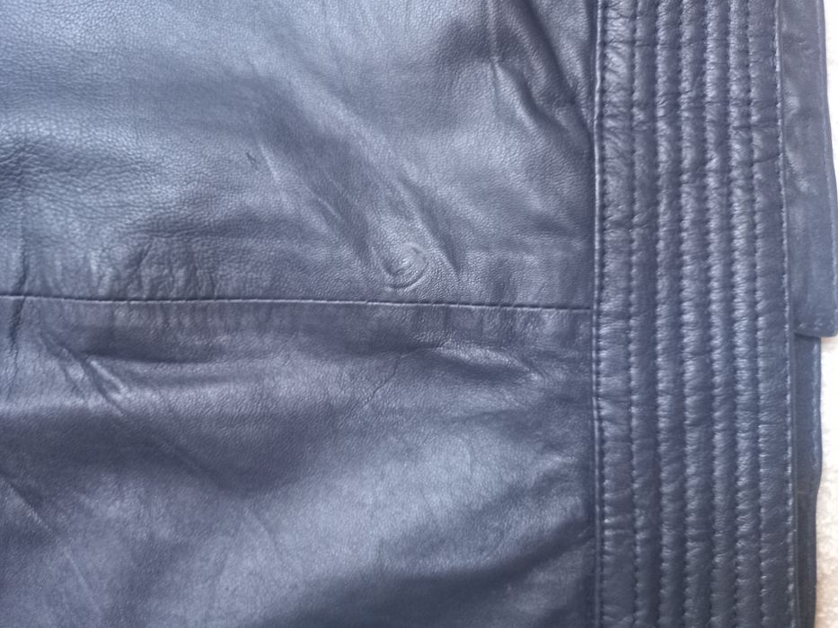 Cigno Nero skórzana krótka kurtka damska 38