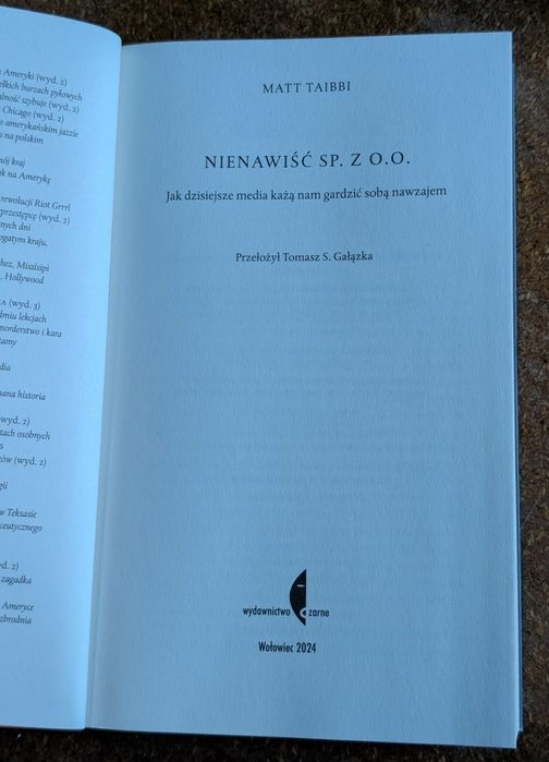 Nienawiść sp. z o.o.