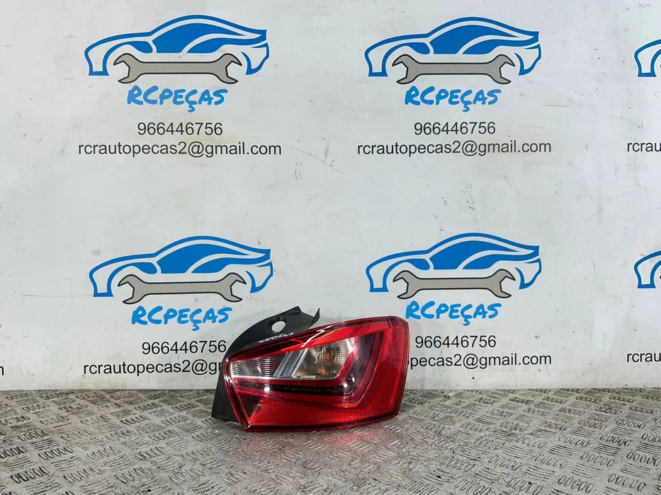 Conjunto Farolins Led Tras Traseiro Direito Esquerdo Seat Ibiza 6J