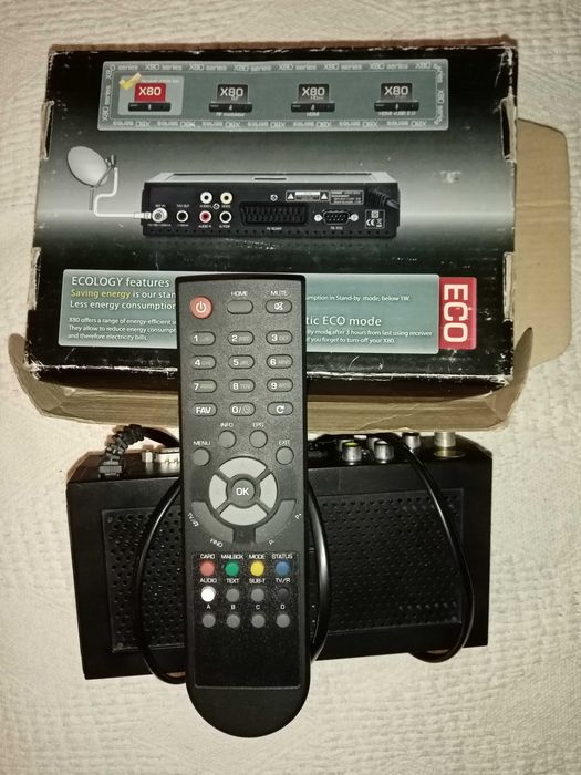 Dekoder Optimum X80 wraz pilotem