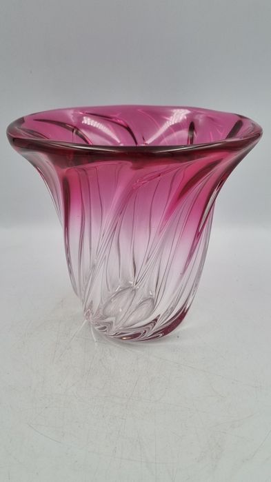 Wazon kryształowy Val Saint Lambert