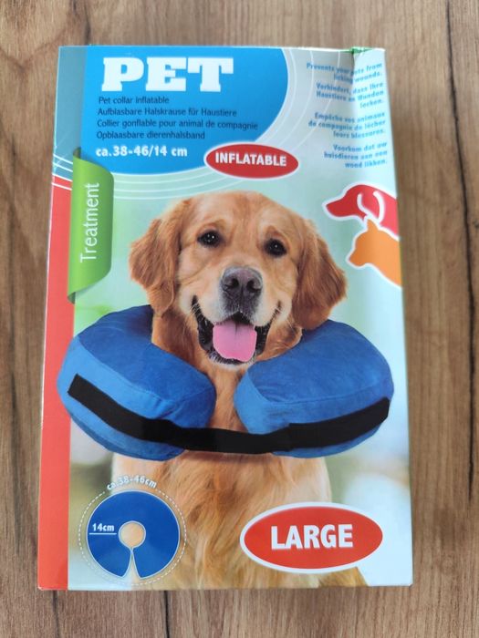 Kołnierz pooperacyjny dla psa L