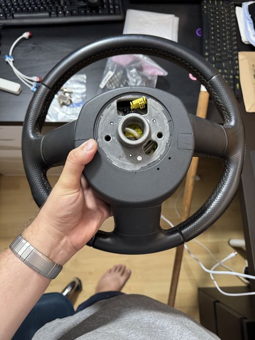 Volante Audi A3 8P Sline (compativel com Audi A3 8l A4 B5)