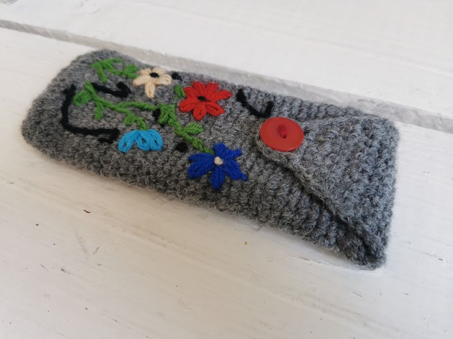 Szydełkowe etui na okulary