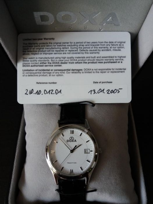 Zegarek DOXA Tradition