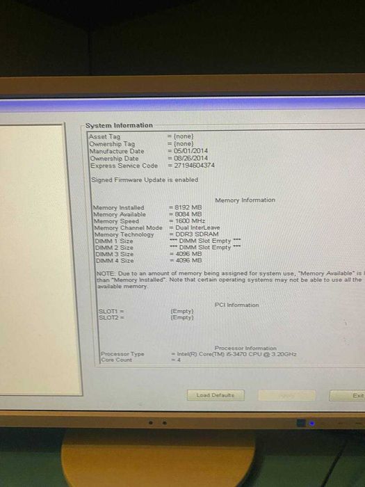 Mini komputer DELL 7010 USFF i5 8GB 120GB SSD W10