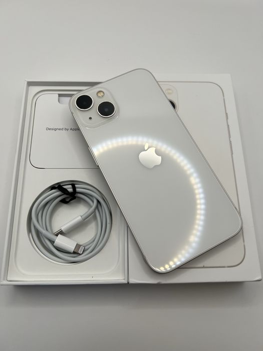 iPhone 13 128GB | 87% baterii | Biały | Stan Bardzo dobry