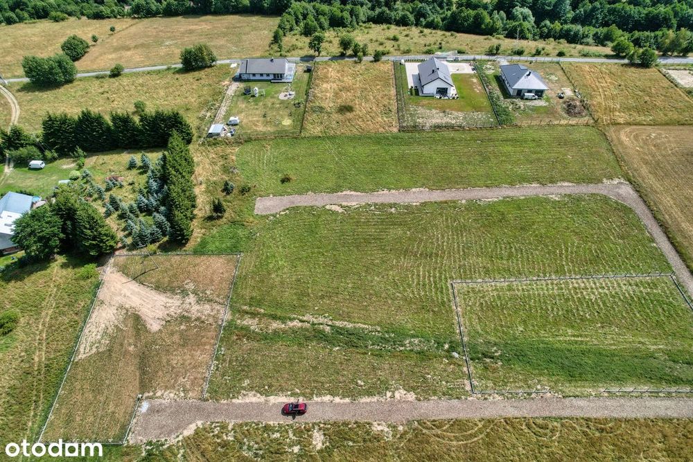 Szczytna – 3 działki 1505–1600 m² na wzgórzu, droga dojazdowa - Widok 3