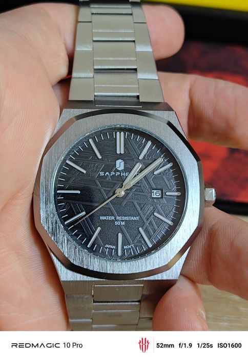 Relógio Novo movimento seiko