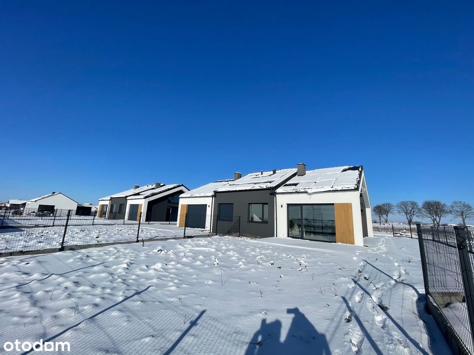 Energooszczędne parterowe z antresolą 4 pokoje Fotowoltaika 8 kWp