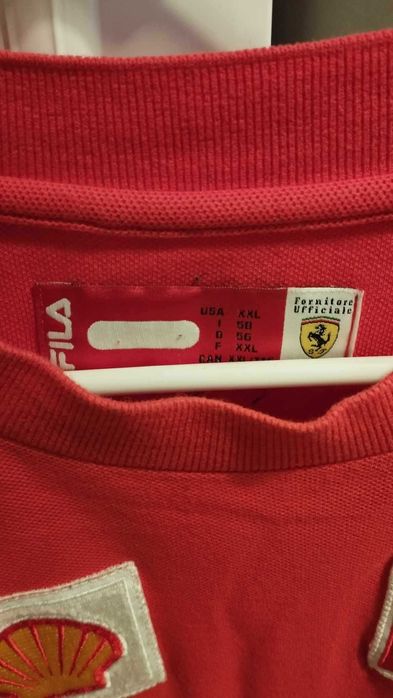 T-Shirt FERRARI Schumacher Formula 1 - Tamanho: 2XL (Marca: FILA)