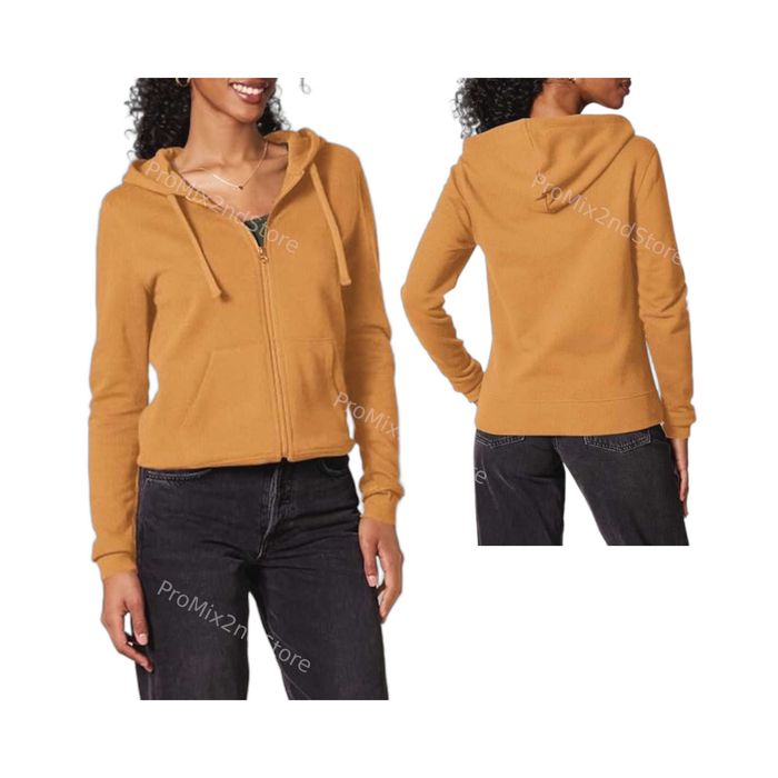 AMAZON ESSENTIALS Bluza Damska Z Kapturem Na Suwak French Terry XXL