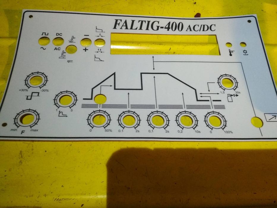 Faltig 400 AC/DC naklejka główna