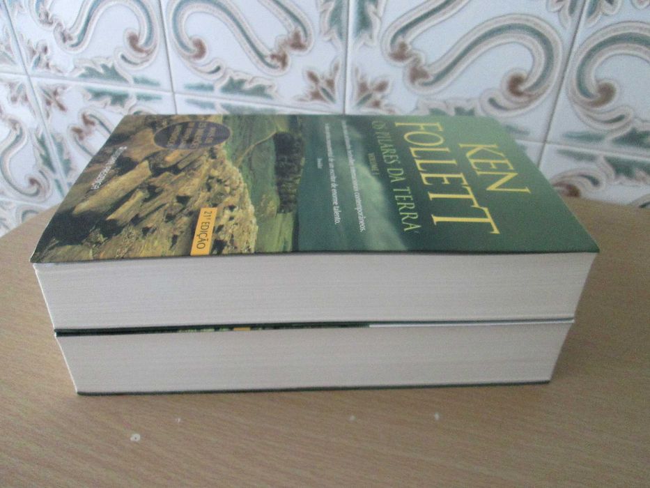 Os Pilares da Terra Vol. I e II de Ken Follett