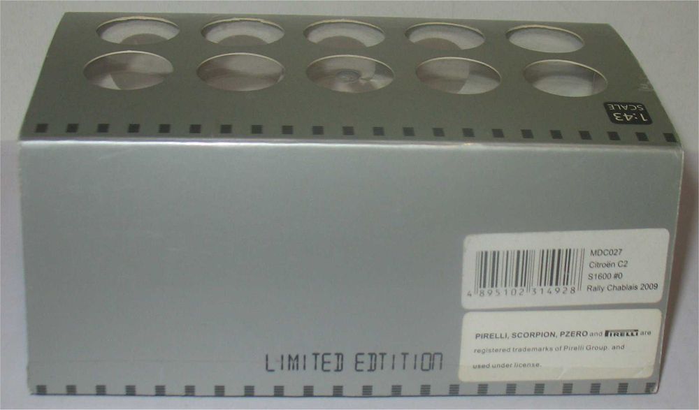 Ixo - Citroen C2 S1600 - Rally Chablais 2009 - Sébastien Loeb