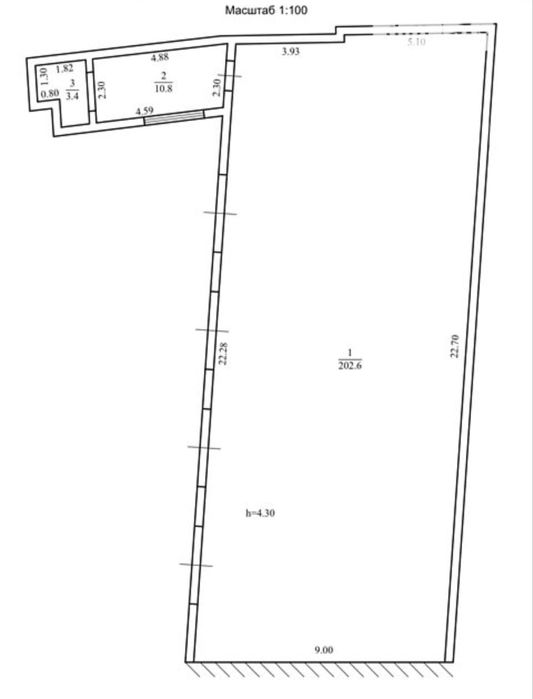 Оренда комерційного приміщення Розвилка Трудові резерви