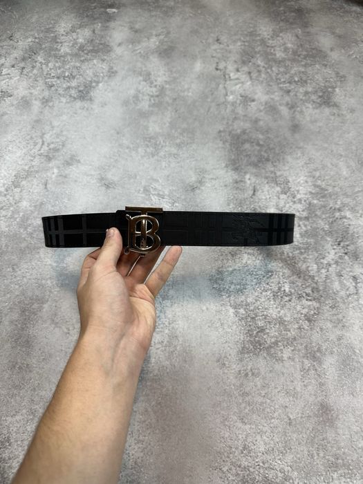 Двохсторонній Ремінь Burberry/ремень мужской женский барбери