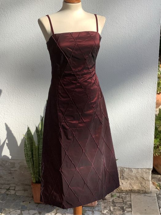 Vestido de cerimonia de duas peças