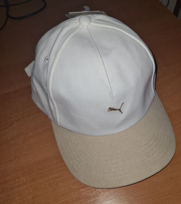 Біла кепка Puma. cap puma white putty us Adult.