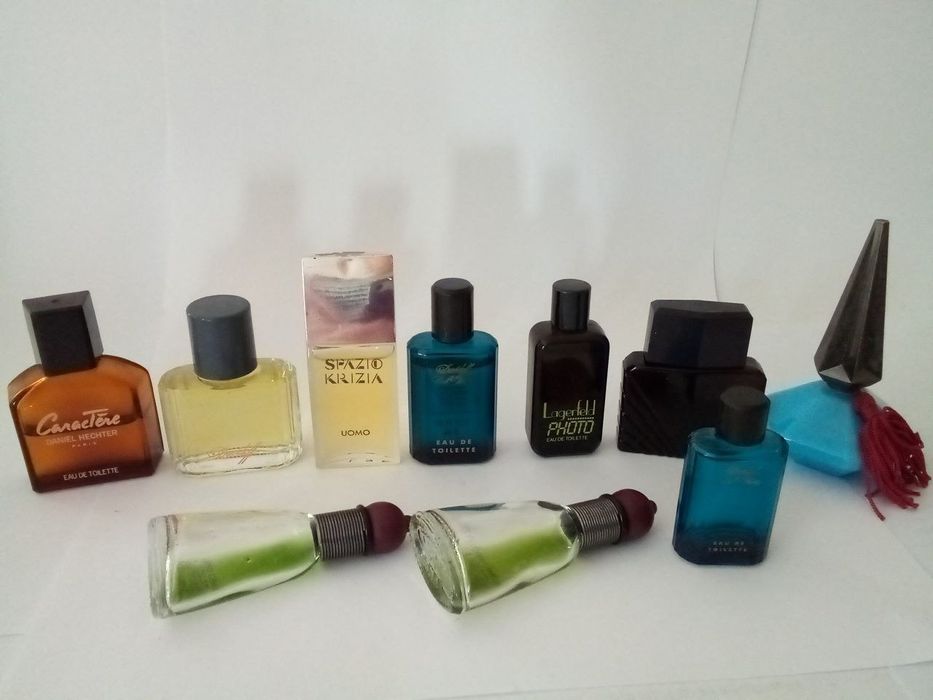 Винтажные духи миниатюры редкие Hermes Cartier Lancome  Azzaro Versace