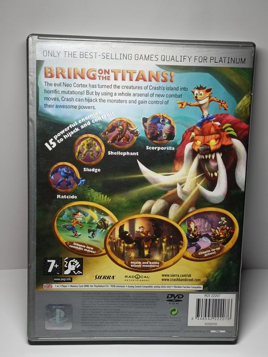 Crash of the Titans PlayStation 2 ps2