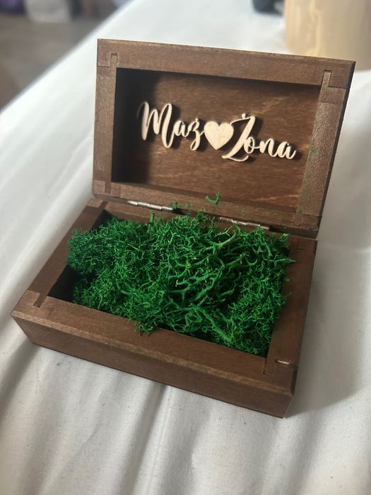 Pudełko na obrączki