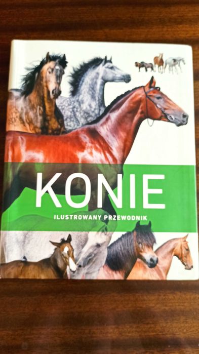 Książka konie ilustrowany przewodnik