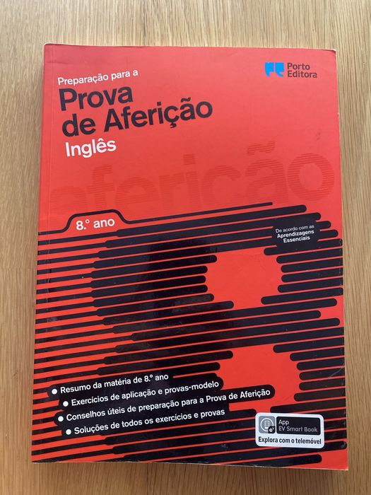 Preparação para a Prova de Aferição Inglês 8ano Porto Editora