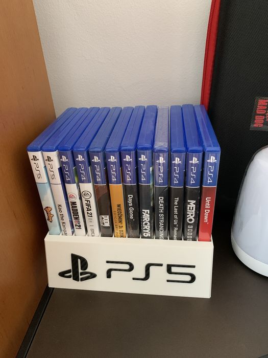 Zestaw gier ps4 i ps5 / 12 sztuk wraz z podstawka PS5 - TYLKO ZESTAW