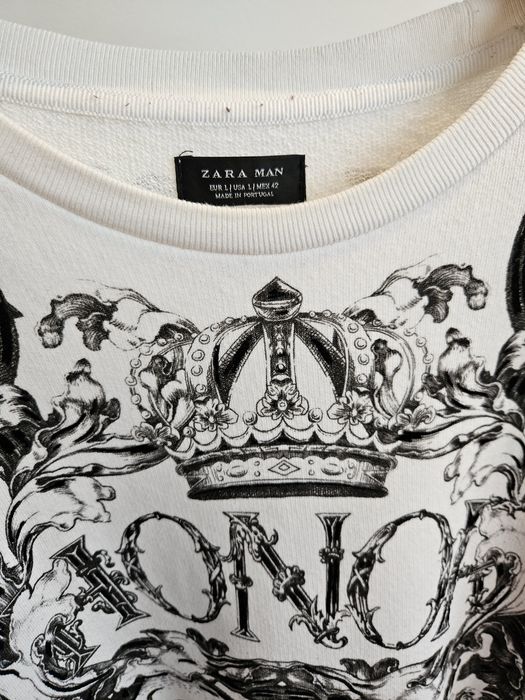 Sweatshirt Zara estampada