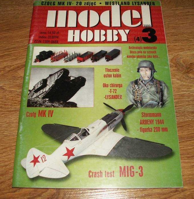 Militaria model HOBBY (4) 3/2000  /stan: bardzo dobry/