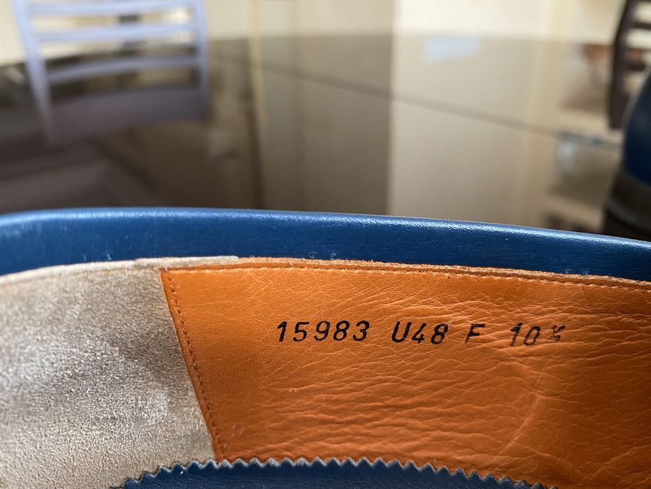 Чоловічі туфлі Santoni