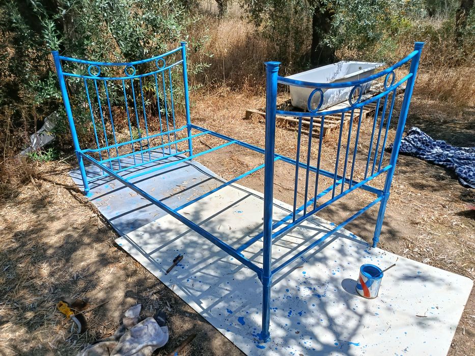 Cama de ferro 1,80/98 cm