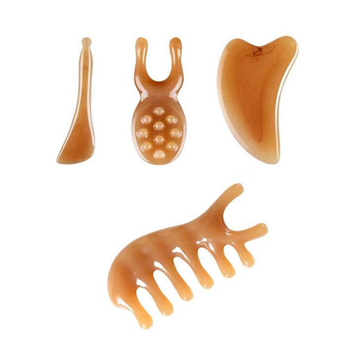 Pedras de Massagem e Beleza (Conjunto de 4 Peças)