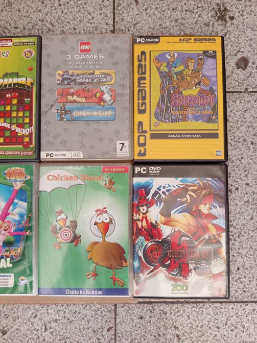 Lote de 8 Jogos de PC