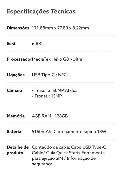 Smartphone Xiaomi Redmi 14C 128GB