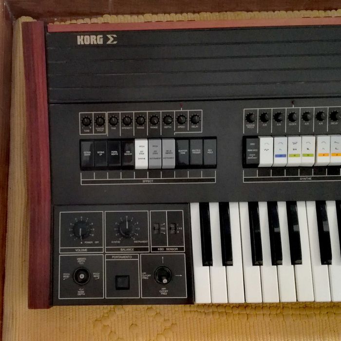 Korg Sigma de 1979 - Teclado de Coleção Mto Raro